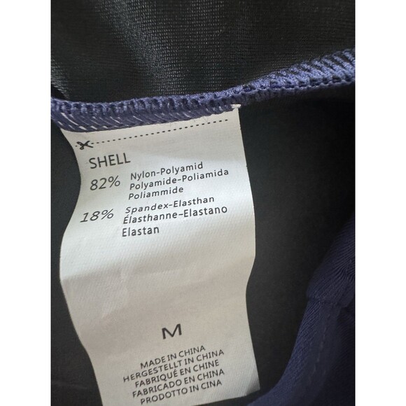 Women's Swimsuit  Pro Solid Adult athletic swimsuit slimming blue size Medium - Picture 10 of 10
